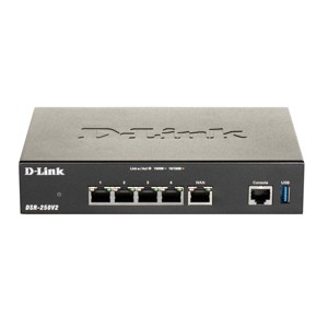 D-Link Gigabit VPN Router | Perfect for Remote Work | 4 Port Gigabit Dual WAN Failover | Enterprise-Grade Encryption | TAA/NDAA Compliant (DSR-250V2) - 1 of 4