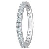EVERLY JEWELRY | 10k Gold Gemstone Eternity Ring- Multiple Gemstone and Metal Color Options - 2 of 4