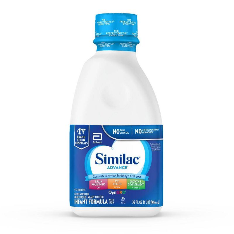 Similac Advance Ready to Feed Infant Formula - 32 fl oz, 1 of 12