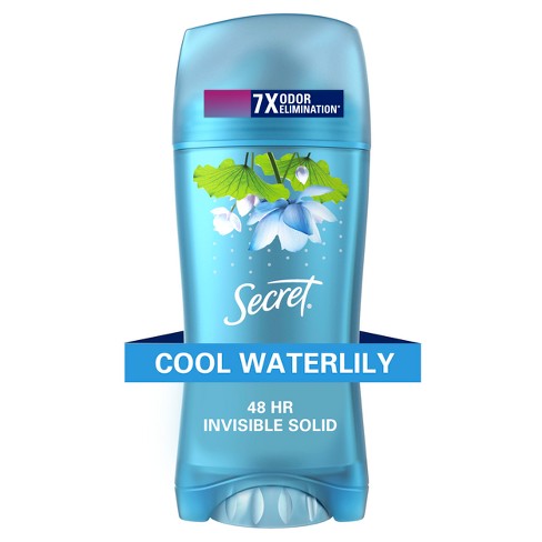 Secret Invisible Solid Antiperspirant & Deodorant - Waterlily Scent - 2.6oz - image 1 of 4