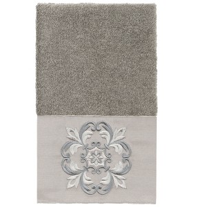 Linum Home Textiles 100% Turkish Cotton ALYSSA Embellished Towel Set - 1 of 1