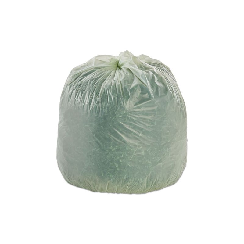 Stout by Envision EcoSafe-6400 Bags, 30 gal, 1.1 mil, 30" x 39", Green, 48/Box, 1 of 8