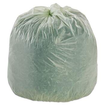 Stout by Envision EcoSafe-6400 Bags, 30 gal, 1.1 mil, 30" x 39", Green, 48/Box