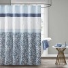 LunaLulinlk Printed and Embroidered Shower Curtain - 2 of 4