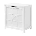 19"x20" Derby Deluxe Clothes Hamper White - Alaterre Furniture