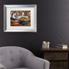 Trademark Fine Art - Celebrate Life Gallery Maple Trees at the Docks Matted Framed Art - 2 of 4