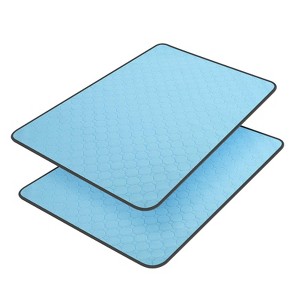 Washable Pee Pads for Dogs, Pee Pads Waterproof Potty Training Pad for Dogs, 89.5 x 59.2cm/34.5"x23", Pee Pad Suitable for Puppies and Cats, 2 Pack - 1 of 4