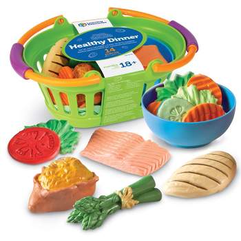 Learning Resources New Sprouts, Healthy Dinner, 14 Pieces, Ages 18+ months