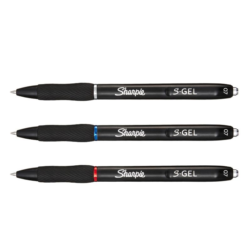 Sharpie S-Gel 4pk Gel Pens 0.7mm Medium Tip Multicolored, 3 of 8