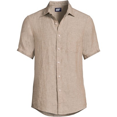 lands end short sleeve button down