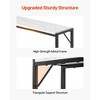 Munora Marble Console Table - Modern Narrow Long Console Table with Built-in Power Outlet - 4 of 4