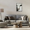 Stupell Industries Up Close Cow Black Framed Floater Canvas Wall Art - 2 of 4