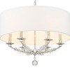 Crystorama Lighting Mirage 6 - Light Chandelier in  Polished Nickel - 2 of 4
