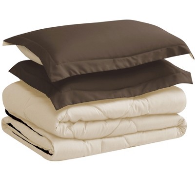 Swift Home | 3-Piece Reversible Down-Alternative Comforter Set