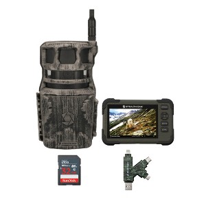 Stealth Cam Revolver 40MP Pro 360 Degree Cellular Trail Camera with Card Viewer 32GB Memory Cards and Card Reader - 1 of 4