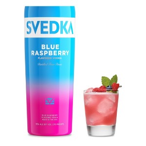 SVEDKA Blue Raspberry Flavored Vodka - 1L Bottle - 1 of 4