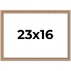 PosterPalooza | Deco Brown Picture Frame - UV Acrylic, Backing Board, Hanging Hardware Included - 2 of 4