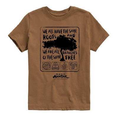 Boys' - Avatar: The Last Airbender - Same Roots Short Sleeve Graphic T-Shirt