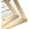 Americanflat 8.5x11 Diploma Frame with Shatter-Resistant Glass - Document Frame with Engineered Wood - Legacy Collection - Dark Oak - 4 of 4