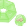Unique Bargains 7 Grid Polygonal Pill Case 1 Pc - 3 of 4