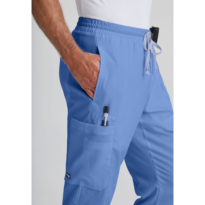 Grey's Anatomy by Barco - Classic Men's Evan 5-Pocket Zip-Fly Scrub Pant, 5 of 6