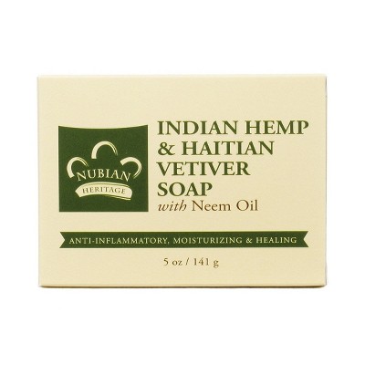 NUBIAN SOAP Haitian HEMP 5OZ