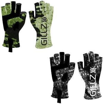 Cordova Rock Fish FP3993G All-Purpose Fishing Gloves with Latex Grip,  Durable, Machine Knit 13-Gauge Polyester, Salt & Fresh Water, One Pair,  Large