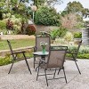 Tangkula 2PCS/4PCS Folding Camping Chair Patio Chairs for Backyard, Garden, Beach with Armrest & Backrest - 2 of 4