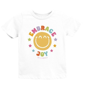 The Juniper Shop SmileyWorld Embrace Joy Youth Short Sleeve Tee - 1 of 4