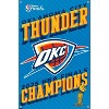 Trends International NBA Oklahoma City Thunder - 2025 NBA Finals Team Logo Unframed Wall Poster Prints - 4 of 4