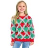 Tipsy Elves Kids Tacky Tinsel Ugly Christmas Sweater - Funny Ugly Christmas Sweater for Holiday Parties - 2 of 2