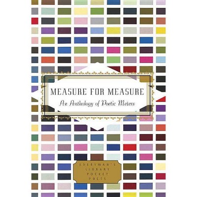 Measure for Measure - (Everyman's Library Pocket Poets) by  Annie Finch & Alexandra Oliver (Hardcover)