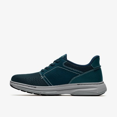 Clarks Mens Craftwell Low Navy Shoes 11.5 Medium — фото 2