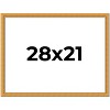 PosterPalooza | 28x21 Wood Antique Frame with UV Acrylic, 4 Finishes: Bronze, Gold, Silver, and Black - 2 of 4