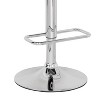 Transparent adjustable swivel stool - 4 of 4