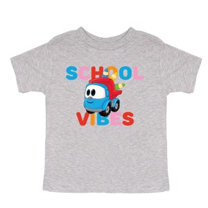 Leo the Truck School Vibes - Toddler Short Sleeve Graphic T-Shirt - 1 of 3
