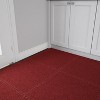 Foam Mat Floor Tiles 6PC Set - Interlocking EVA Foam Padding with Soft Carpet Top for Exercise, Yoga, Playroom, Garage, or Basement by Stalwart - 2 of 4