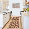 Modern Geometric Trellis Indoor Area Rug or Runner by Blue Nile Mills - 2 of 4