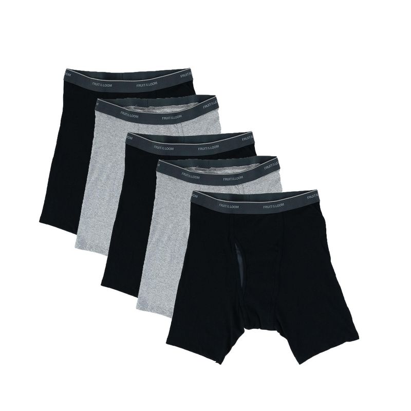 Fruit of the Loom Men's Coolzone Mesh Fly Boxer Brief (5 Pack), 1 of 3
