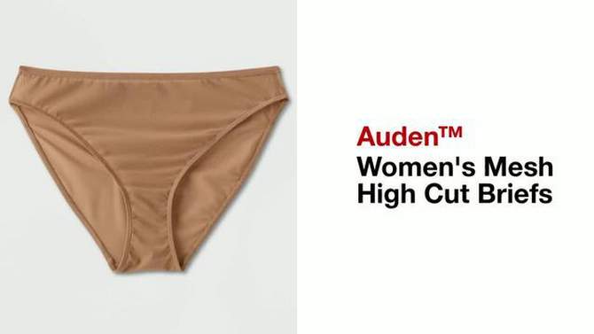 Women's Mesh High Cut Briefs - Auden™, 2 of 5, play video