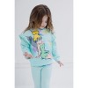 Disney Little Mermaid Peplum Fleece Sweatshirt and and Leggings Outfit Set Sizes (2T - 10-12) - image 3 of 3