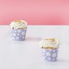 Big Dot of Happiness Purple Daisy Flowers - Floral Party Decorations - Party Cupcake Wrappers - Set of 12 - image 2 of 4