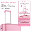 YONWAY 4 Piece Luggage Set, Lightweight Expandable Carry-On Set, with TSA Lock & Soundproof Spinner Wheels - 4 of 4