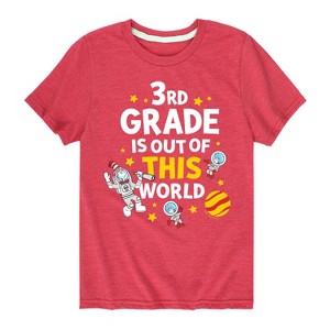 Boys' - Dr. Seuss - Third Grade Out Of This World Short Sleeve Graphic T-Shirt - 1 of 4