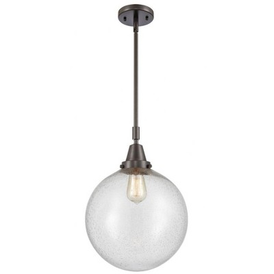 Beacon - 1 Light Stem Hung Mini Pendant In Industrial Style-16.13 Inches Tall and 12 Inches Wide