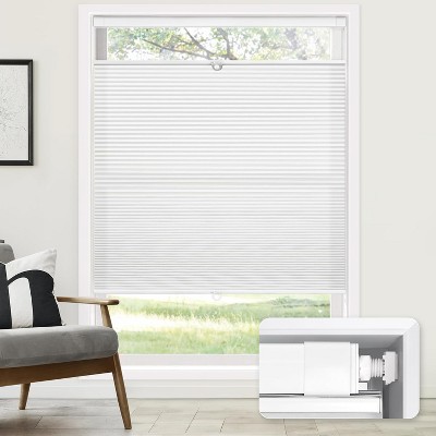 Light Filtering Thermal Insulation Blinds for Windows, 34" W x 48" H, White