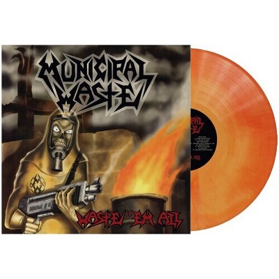 Municipal Waste - Waste 'Em All - Orange Swirl (Vinyl)