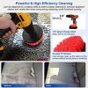 Racxily 3Pcs/Set Drill Brush Power Scrubber Cleaning Brush for Car Carpet Wall Tile Tub Cleaner Combo - 2 of 4