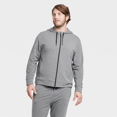 Men's Soft Gym Full-Zip Hooded Sweatshirt - All in Motion™
