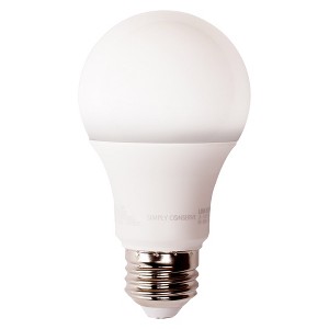 Simply Conserve 75-Watt Equivalent A19 Dimmable LED Light Bulb Contractor Pack, 2700K Soft White, 60-pack - 1 of 4
